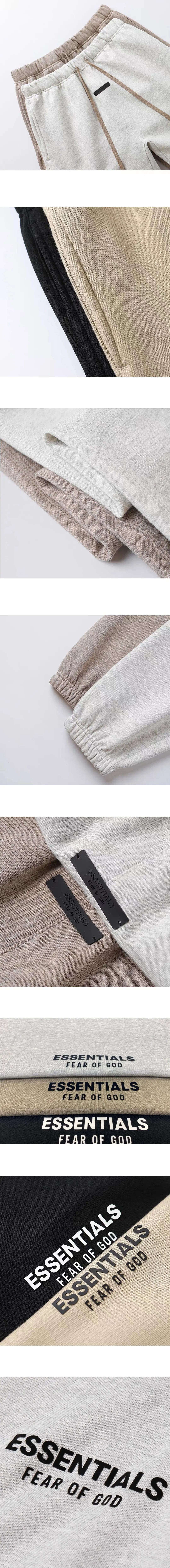 [FEAR OF GOD] 남성 피어오브갓 에센셜 홀리데이 코어 플리스 팬츠