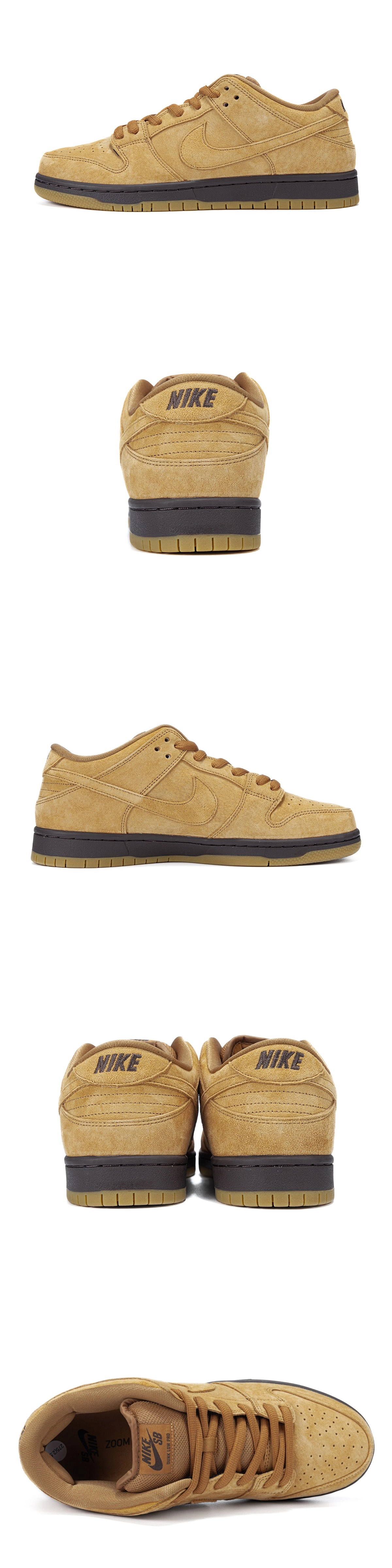[NIKE] 나이키 SB 덩크 로우 프로 위트 모카 BQ6817-204 남녀공용 (H12)