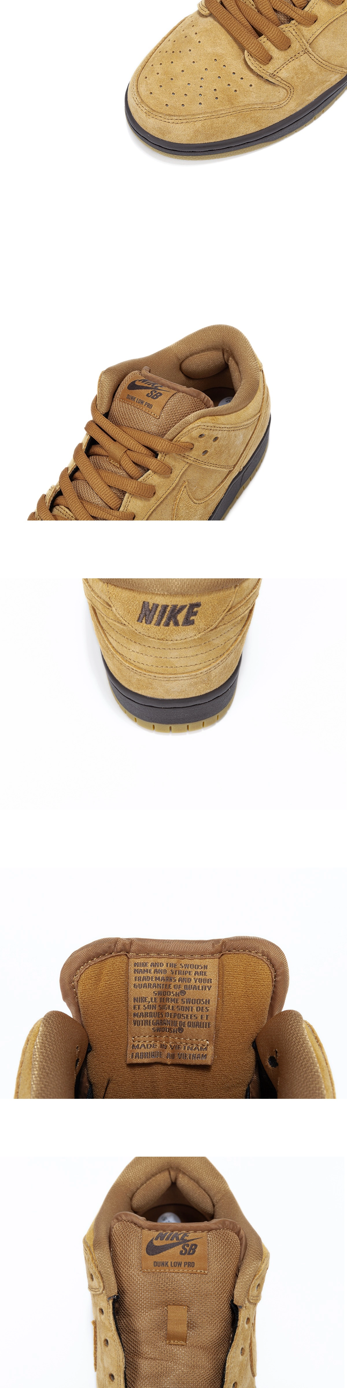 [NIKE] 나이키 SB 덩크 로우 프로 위트 모카 BQ6817-204 남녀공용 (H12)