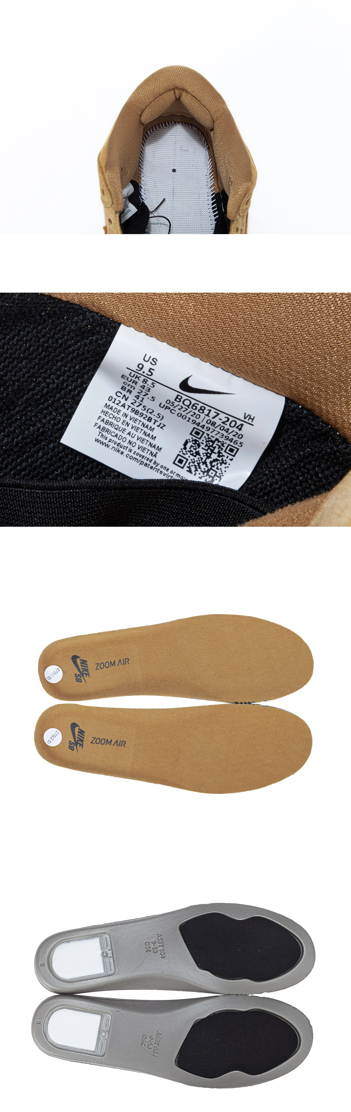 [NIKE] 나이키 SB 덩크 로우 프로 위트 모카 BQ6817-204 남녀공용 (H12)
