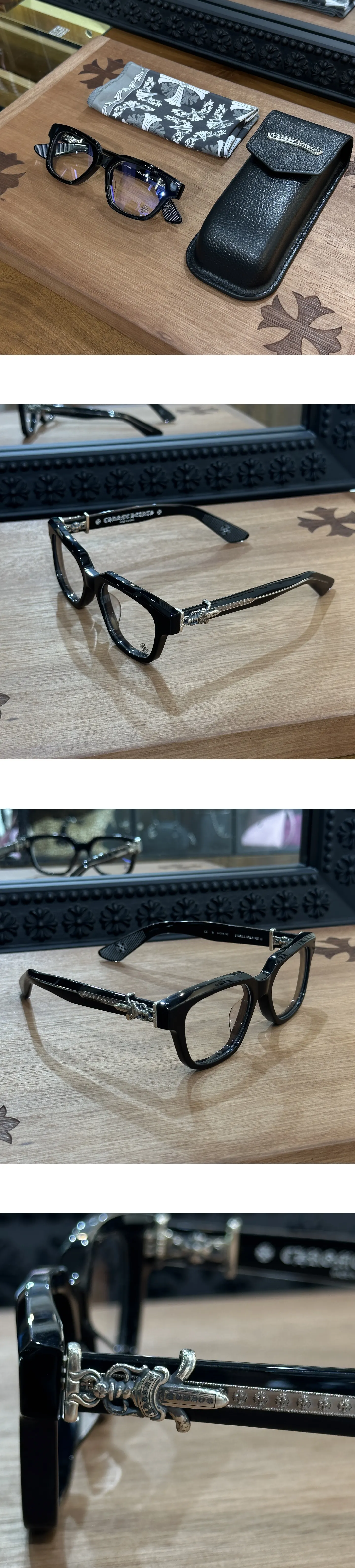 [Chrome Hearts] 크롬하츠 VAGILLIONAIRE II 안경테 남녀공용 