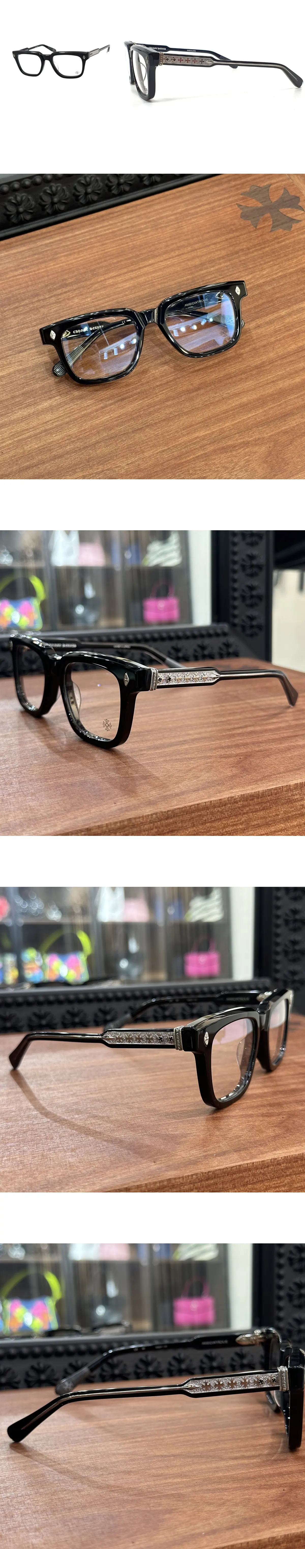 [Chrome Hearts] 크롬하츠 Ambidixtrous 안경테 남녀공용