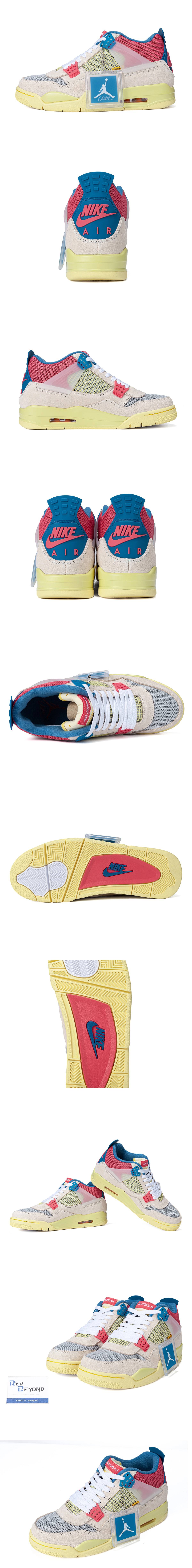 [AIR JORDAN] 나이키 에어조던4 X 유니온 구아바 아이스 DC9533-800 (H12)