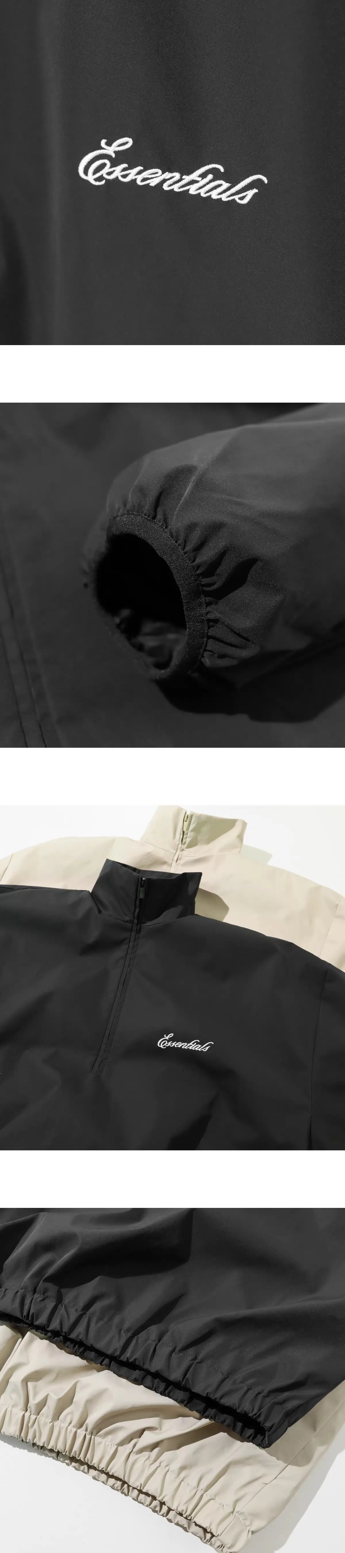 [FEAR OF GOD] 남성 피어오브갓 에센셜백 로고 프린트 재킷