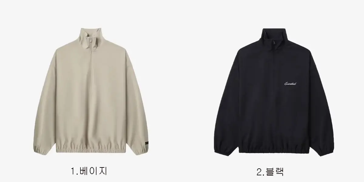 [FEAR OF GOD] 남성 피어오브갓 에센셜백 로고 프린트 재킷