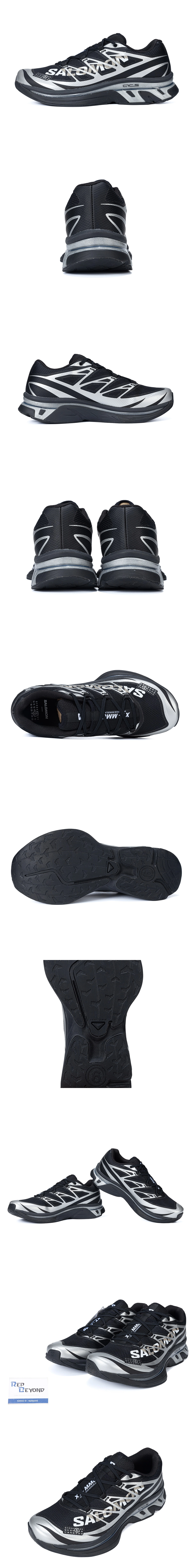 [Salomon] 살로몬 X MM6 메종 마르지엘라 XT-6 스니커즈 블랙 L49107000 남성용