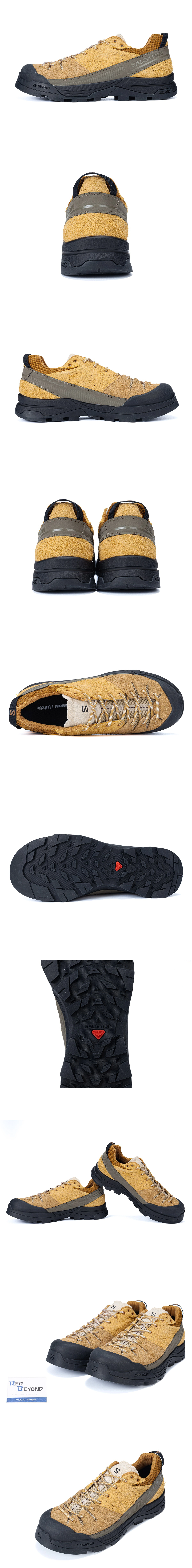 [Salomon] 살로몬 X MM6 메종 마르지엘라 X-ALP SUEDE 스니커즈 브라운 L47876300 남녀공용