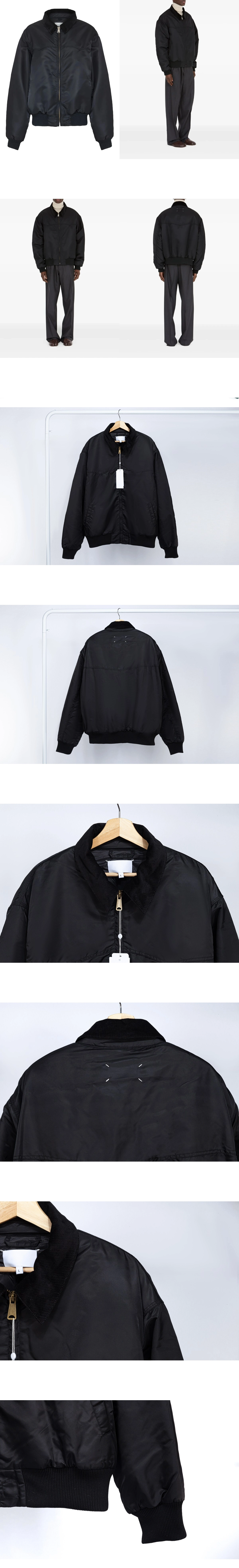 [MAISON MARGIELA] 남성 메종마르지엘라 코듀로이 칼라 봄버 재킷