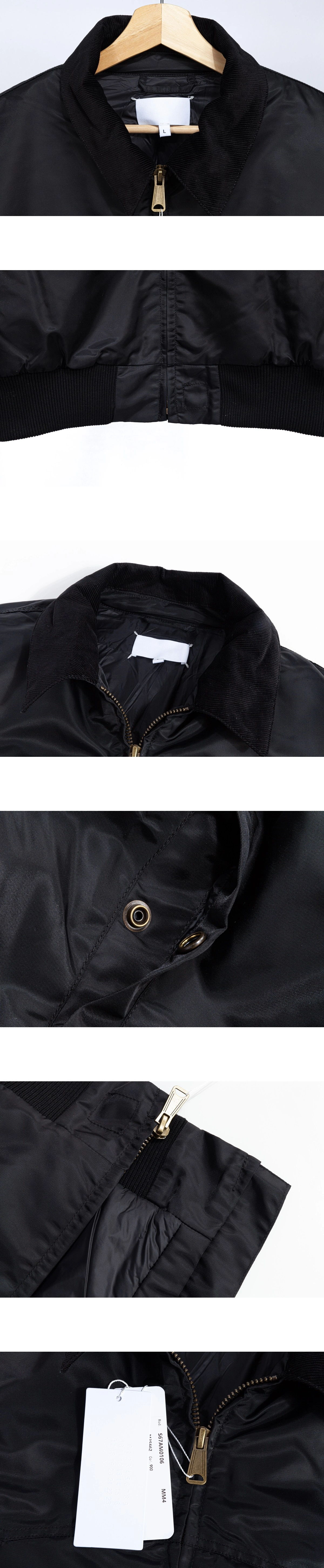 [MAISON MARGIELA] 남성 메종마르지엘라 코듀로이 칼라 봄버 재킷