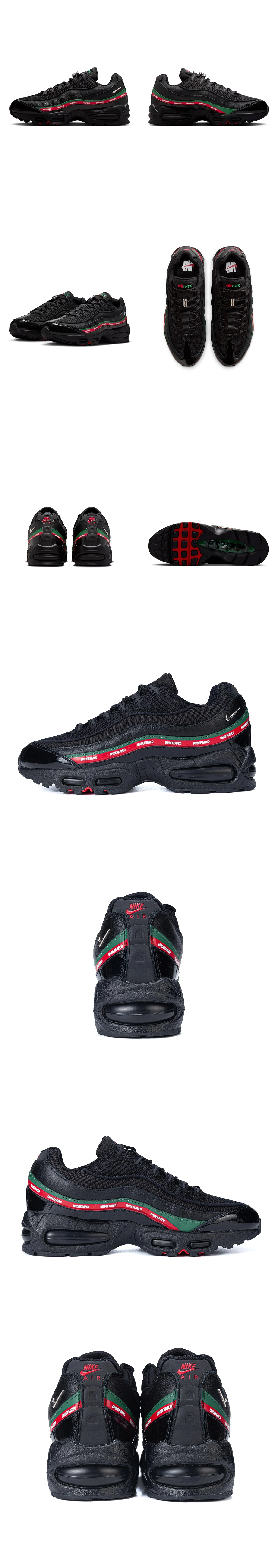 [NIKE] 나이키 x 언디핏 에어맥스 95 블랙 IB4453-001 남녀공용 (H12)