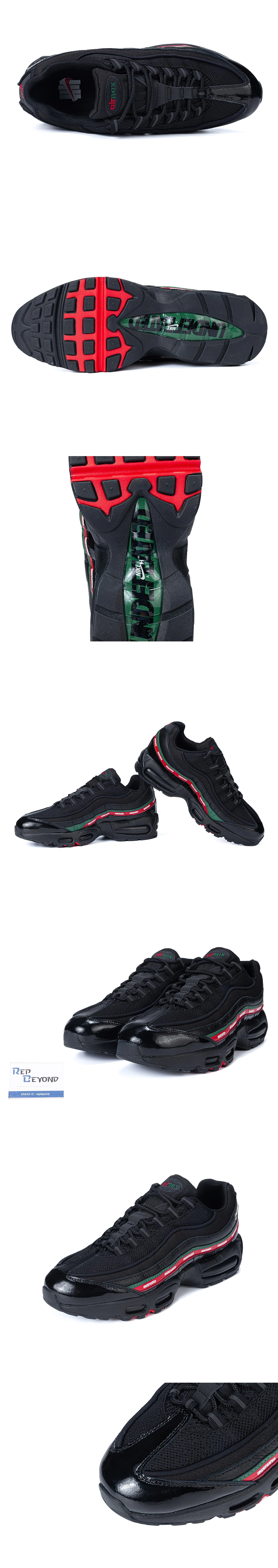 [NIKE] 나이키 x 언디핏 에어맥스 95 블랙 IB4453-001 남녀공용 (H12)