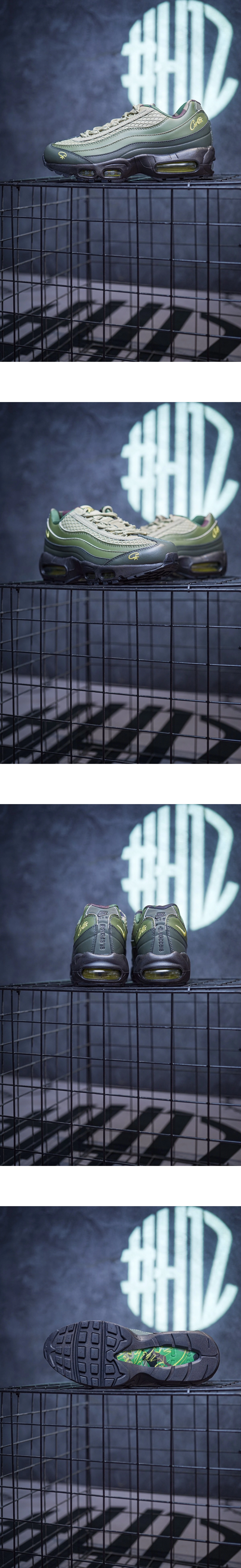 [NIKE] 나이키 x 코르테이즈 에어맥스 95 그린 FB2709-300 남성용 (H12)
