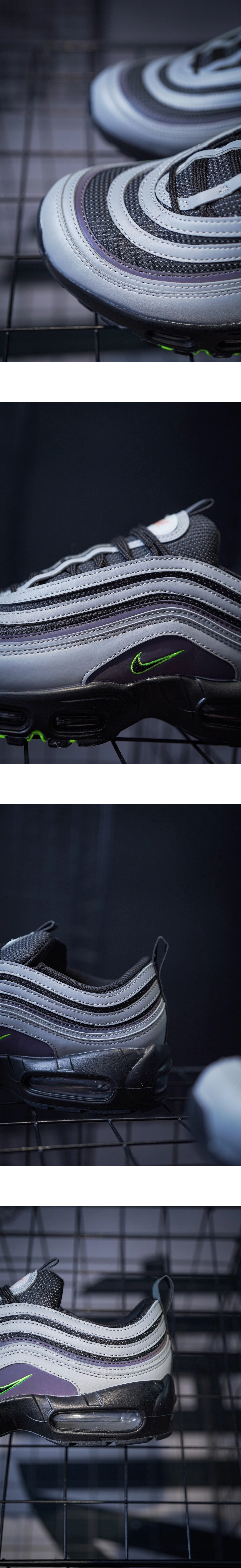 [NIKE] 나이키 에어맥스 95/97 라이트닝 메탈릭 실버/블랙 IM2174-001 남성용 (H12)