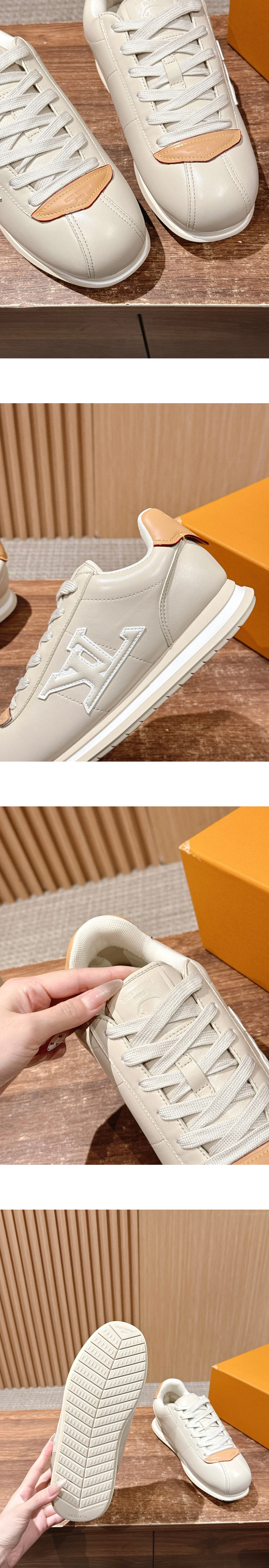 [LOUIS VUITTON] 루이비통 LV BUTTERSOFT버터소프트 스니커즈 베이지 1AIKF2 남녀공용
