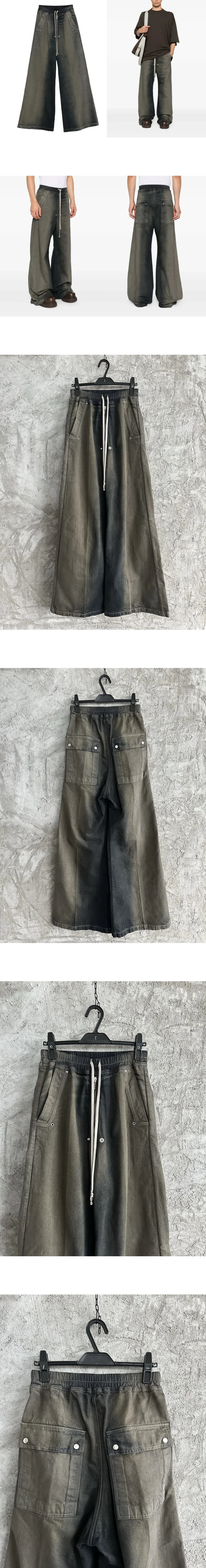 [RICK OWENS] 남성 릭오웬스 워싱 데님 팬츠