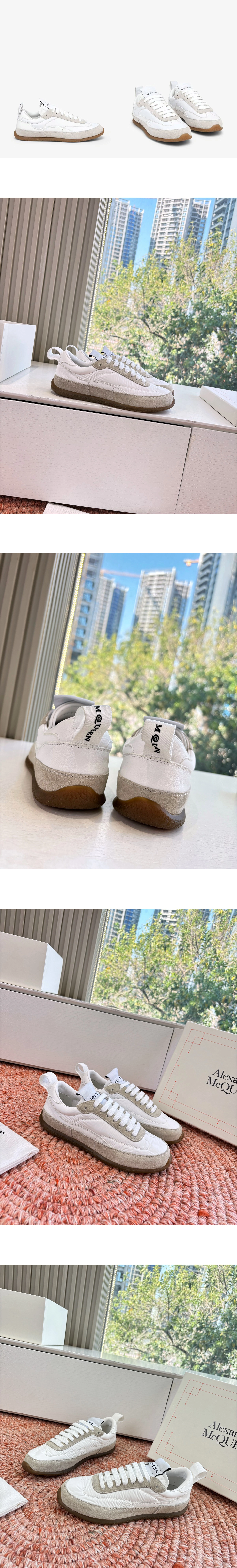 [ALEXANDER MCQUEEN] 알렉산더맥퀸 EC1 스니커즈 화이트 854015WIAJN9013 남녀공용