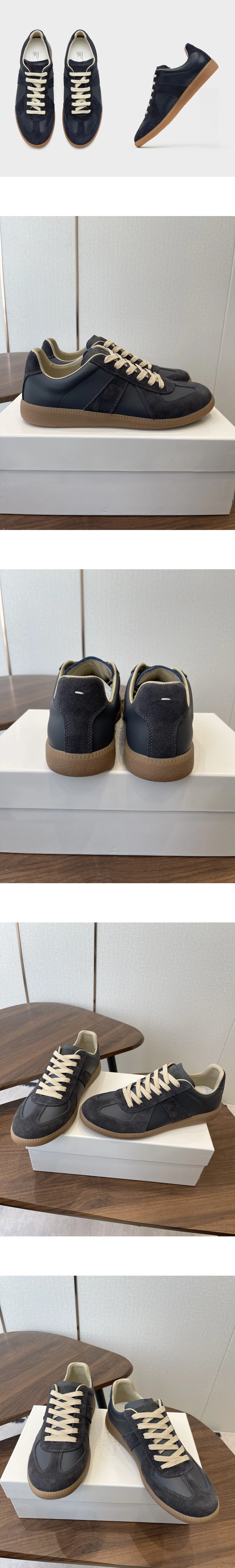 [MAISON MARGIELA] 마르지엘라 Replica 스니커즈 다크블루 S58WS0109P1895T6065 남녀공용
