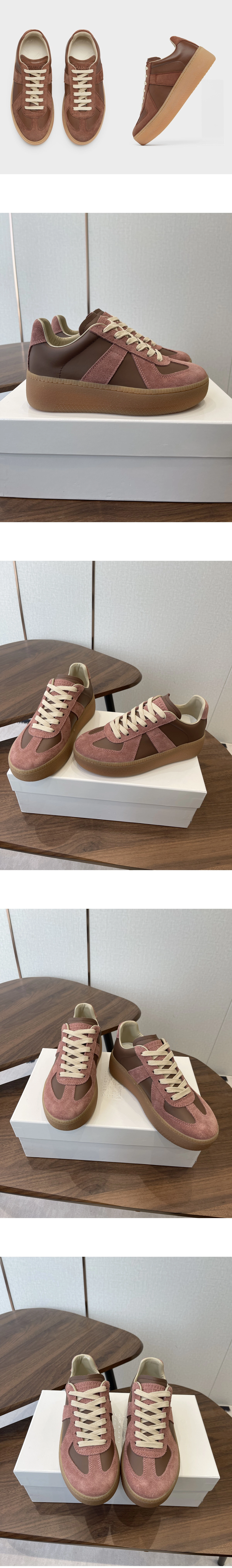 [MAISON MARGIELA] 마르지엘라 Replica 웨지 스니커즈 로즈핑크 S58WS0282P1895T2621 남녀공용