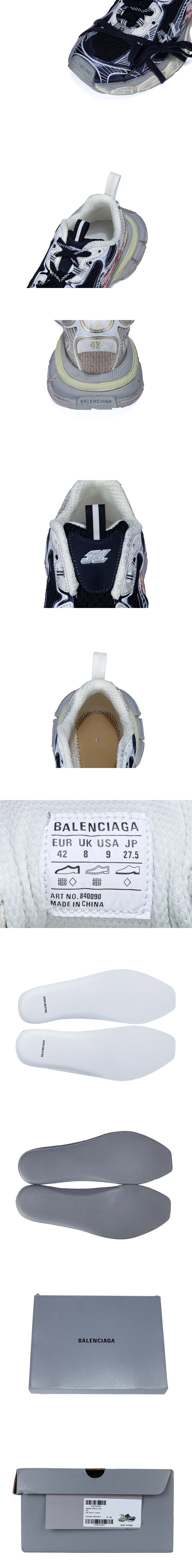 [BALENCIAGA] Balenciaga 3XL 分?徽???鞋 海?? 840090W3XSG9161 男女通用 (XA)