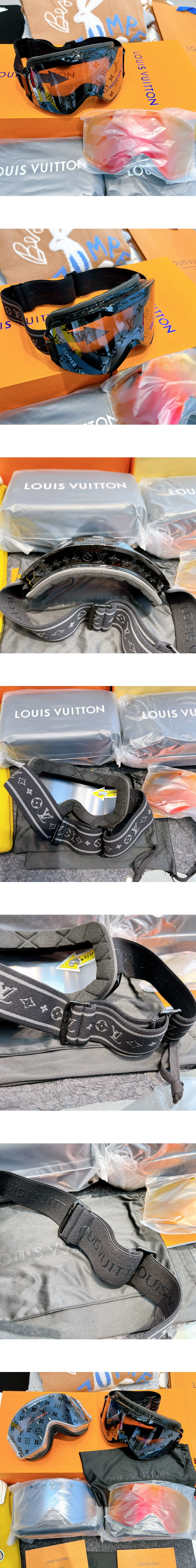 [LOUIS VUITTON] 루이비통 LV 모노그램 패턴 스노우 마스크 남녀공용