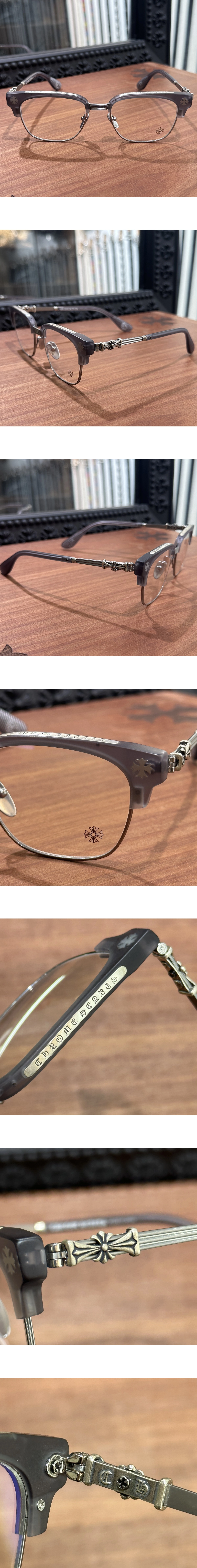 [CHROME HEARTS] 크롬하츠 BONENNOISSEUR II 안경테 남녀공용