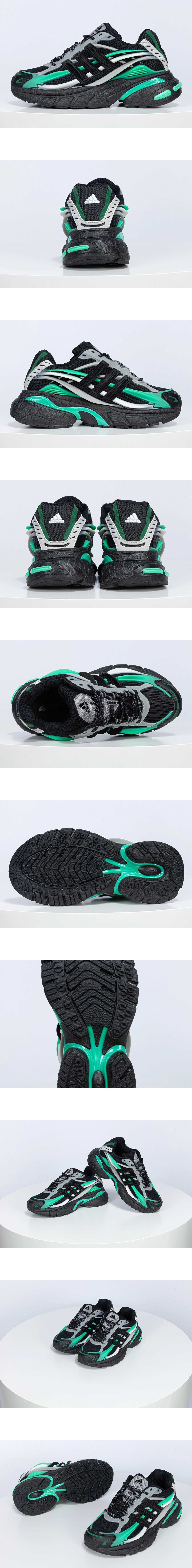 [Adidas] 아디다스 x 퍼렐 윌리엄스 아디스타 젤리피쉬 블랙그린 남녀공용 (H12)