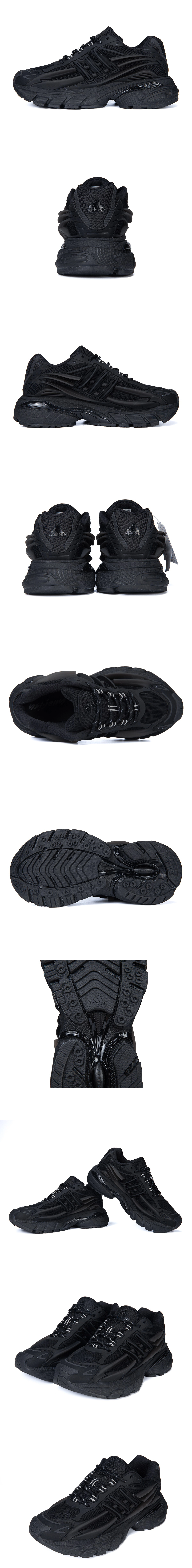[Adidas] 아디다스 x 퍼렐 윌리엄스 버지니아 아디스타 젤리피쉬 트리플 블랙 KJ3841 남녀공용 (H12)