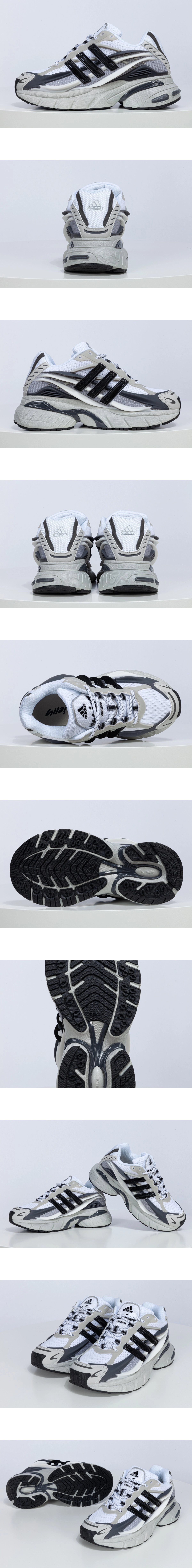 [Adidas] 아디다스 x 퍼렐 윌리엄스 아디스타 젤리피쉬 솔리드 그레이 코어 블랙 JP9265 남녀공용 (H12)