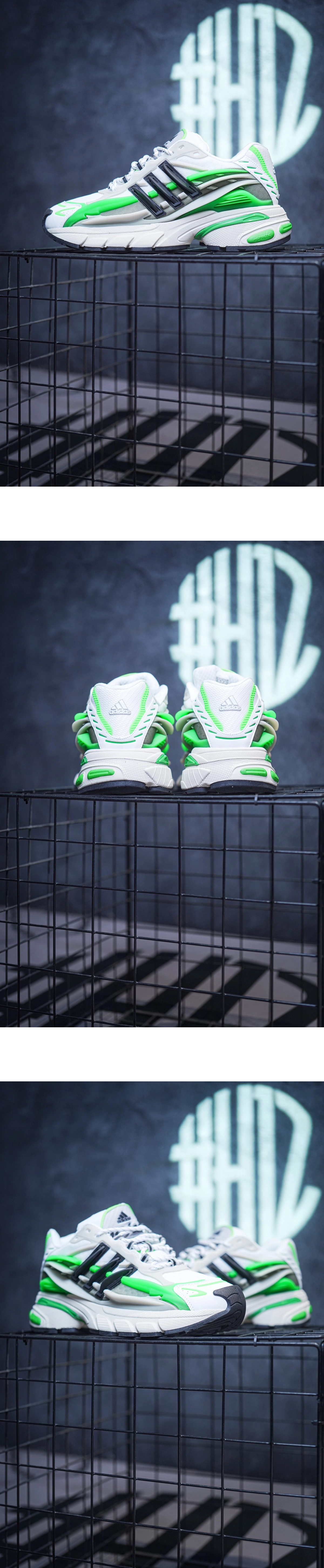 [Adidas] 아디다스 x 퍼렐 윌리엄스 아디스타 젤리피쉬 포커스 올리브 코어 블랙 JP9260남녀공용 (H12)