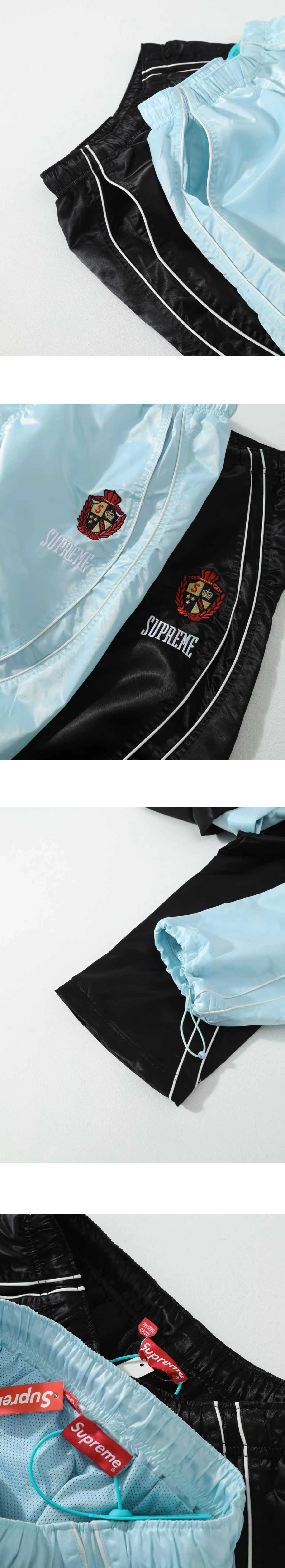 [Supreme] 남성 슈프림 사틴 트랙 팬츠