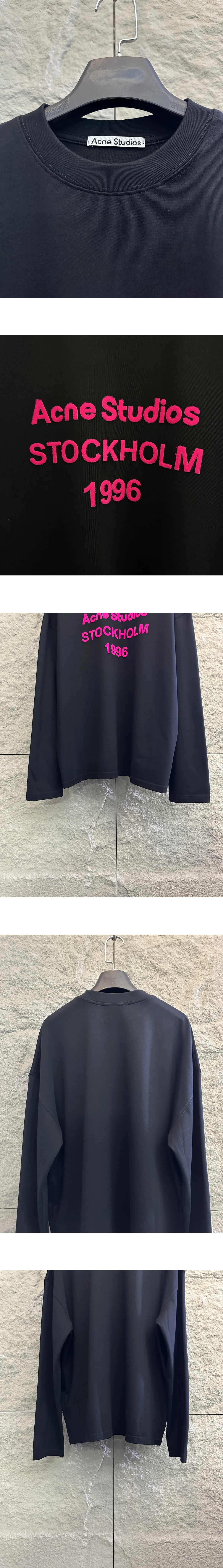 [ACNE STUDIOS] 남성 아크네스튜디오 1996 시그니처 로고 티셔츠