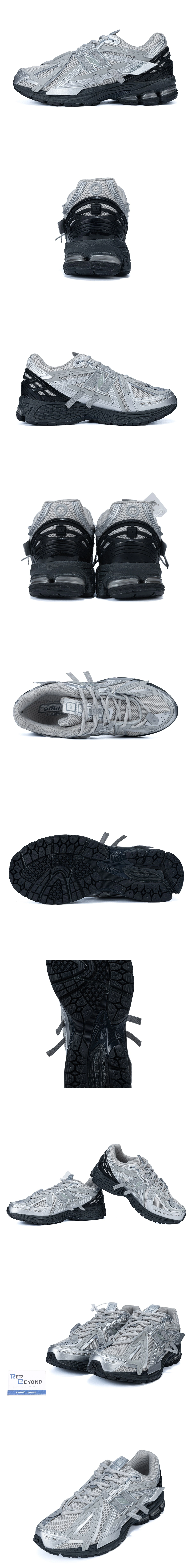 [New Balance] 뉴발란스 1906A 스니커즈 실버 메탈릭 그레이 블랙 U1906AAF 남녀공용 (ZOK)