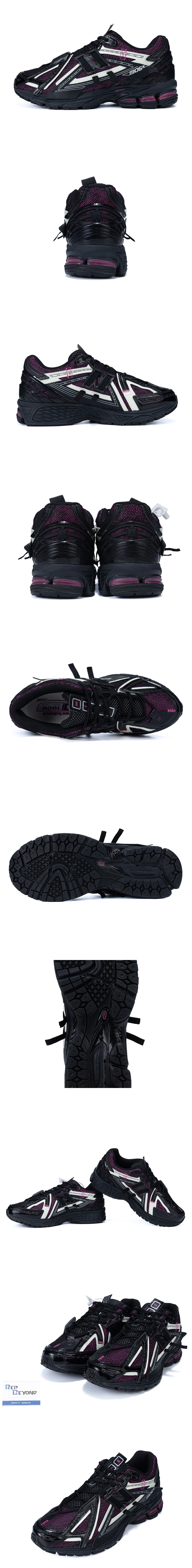 [New Balance] 뉴발란스 1906A 스니커즈 블랙 드래곤 베리 U1906AD 남녀공용 (ZOK)