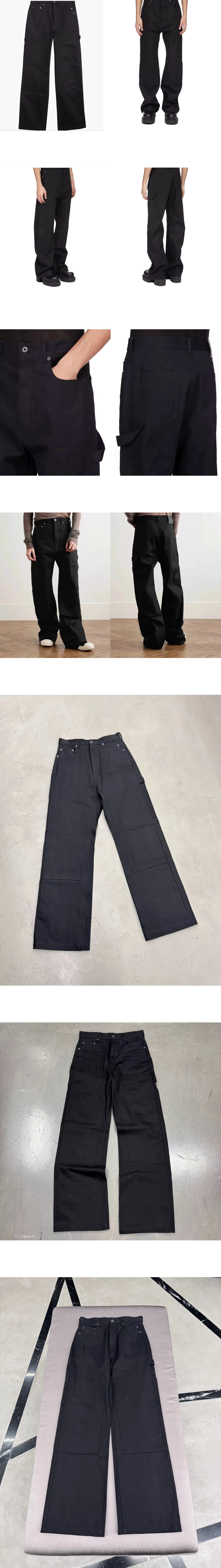 [RICK OWENS] 남성 릭오웬스 FW25 콘코르디안 팬츠