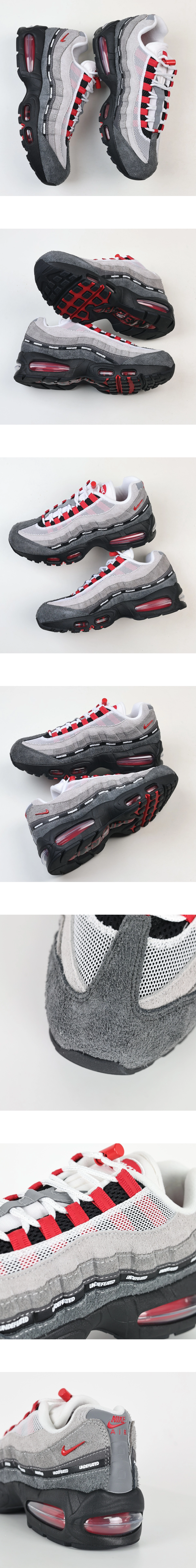 [NIKE] 나이키 x 언디핏 에어맥스 95 그레이레드 IB4523-003 남성용(H12)