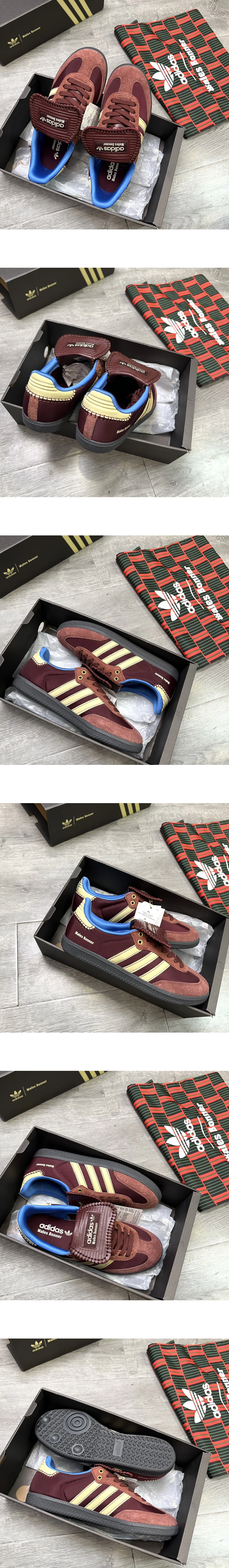 [ADIDAS] 아디다스 x 웨일스 보너 오리지널스 삼바 폭스 브라운 샌디 베이지 IE0579 남녀공용