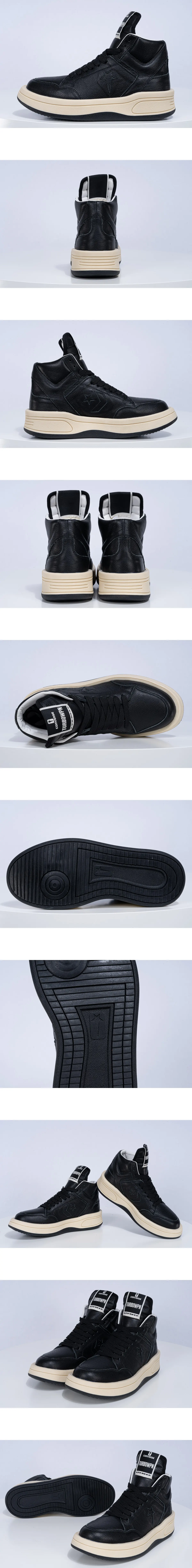 [RICK OWENS] 릭 오웬스 다크쉐도우 X 컨버스 터보웨폰 블랙 남녀공용 (PD)