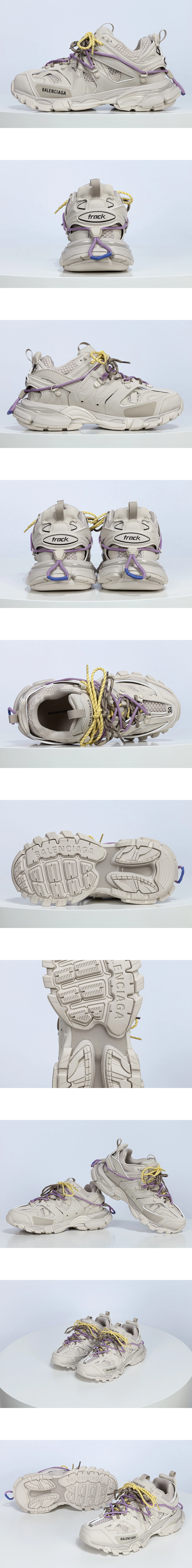 [BALENCIAGA] 발렌시아가 트랙 트레일 레이스 스니커즈 토프 800590WTRHK9751 남녀공용 (VG)