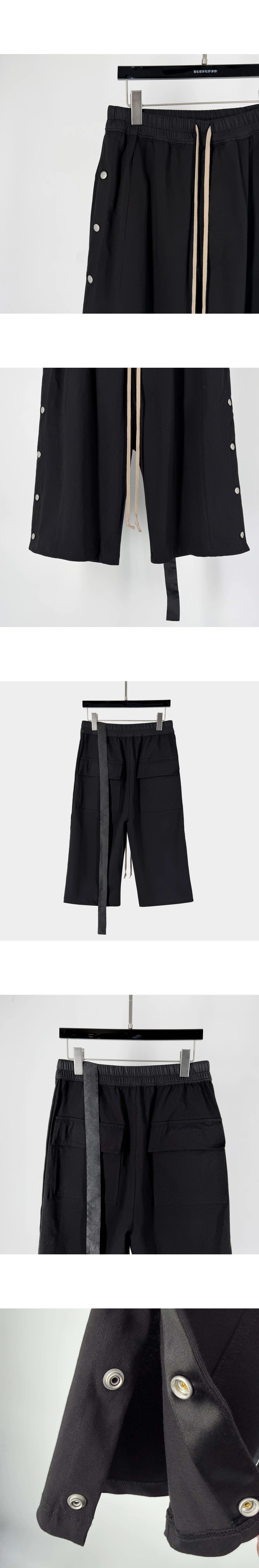 [RICK OWENS] 남성 릭오웬스 드로우스트링 스냅 쇼츠