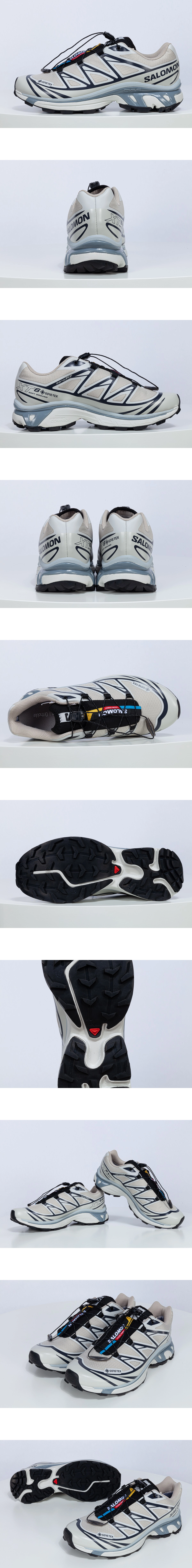 [SALOMON] 살로몬 XT-6 고어텍스 스니커즈화이트/실버 492014 남녀공용 (M) 