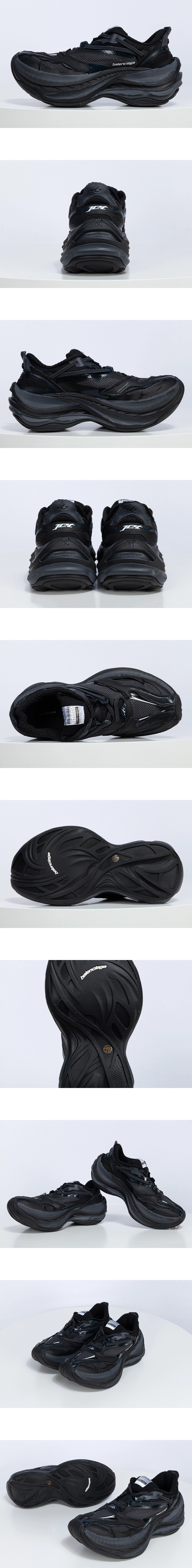 [BALENCIAGA 발렌시아가 Jet 스니커즈 블랙 872640WMRTN1000 남녀공용 (i8)