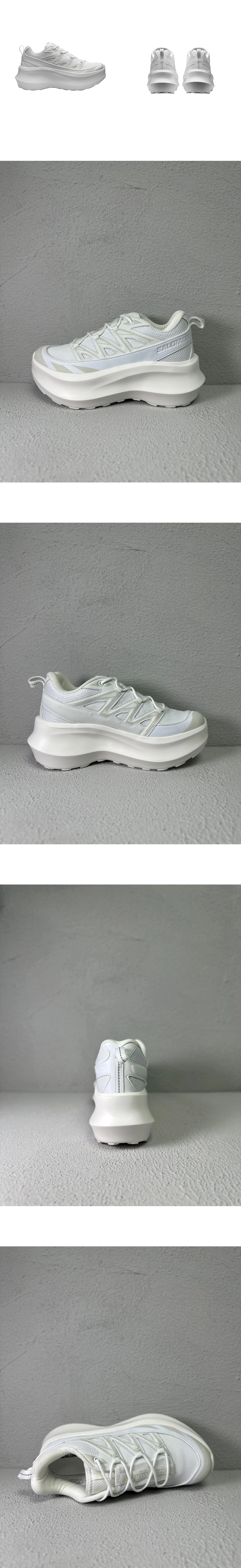[SALOMON] 살로몬살로몬 x 꼼데가르송 XT-6 익스팬스 플랫폼 화이트 L4777480