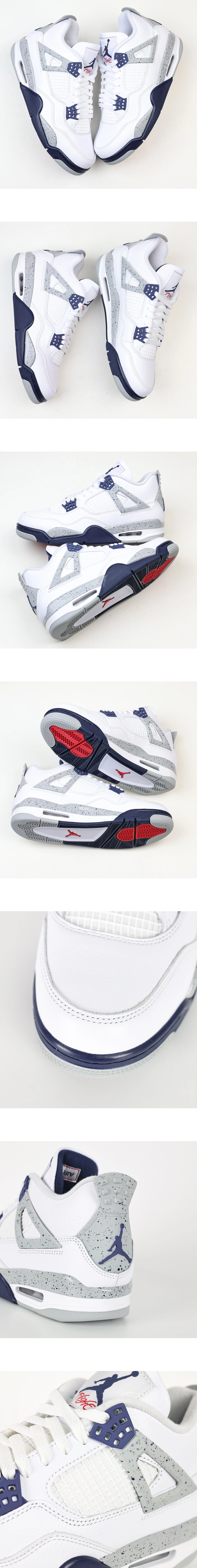[AIR JORDAN] 에어조던 4레트로 미드나잇네이비 DH6927-140남성용(LJR)