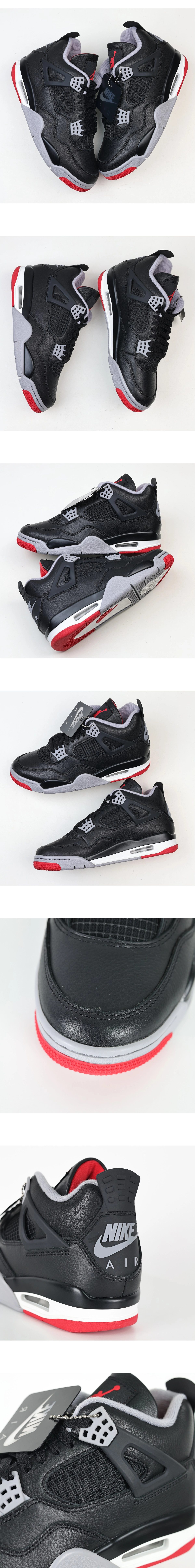 [AIR JORDAN] 에어조던 4레트로 리이매진드브레드 FV5029-006 남성용(LJR)