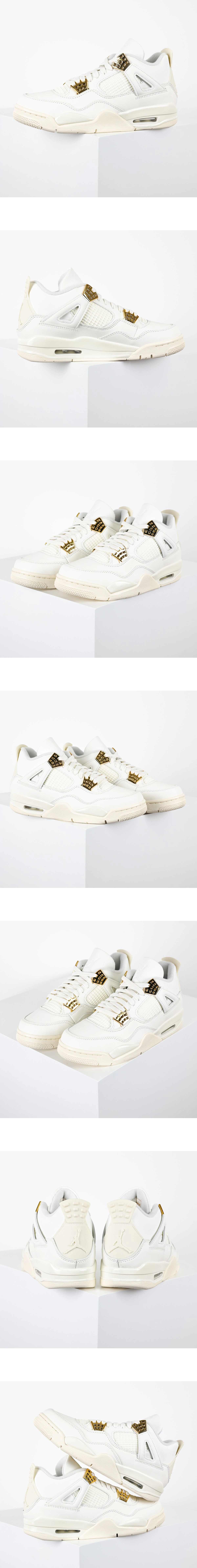 [AIR JORDAN] 에어조던 4레트로 메탈릭 골드 AQ9129-170 남성용(LJR)