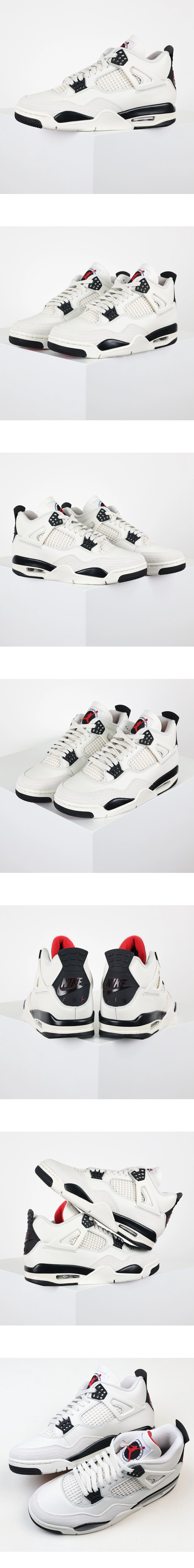 [AIR JORDAN] 에어조던 4 플라이트 클럽 화이트블랙 IM4002-100 남성용(LJR)