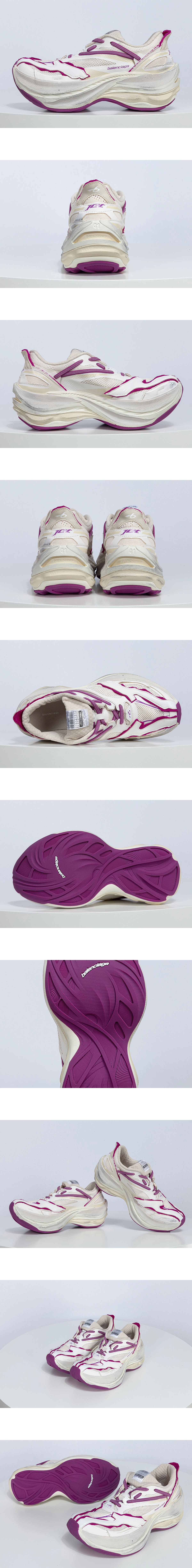[BALENCIAGA ] 발렌시아가 Jet 스니커즈 핑크 872640WMRTN9150(AB)