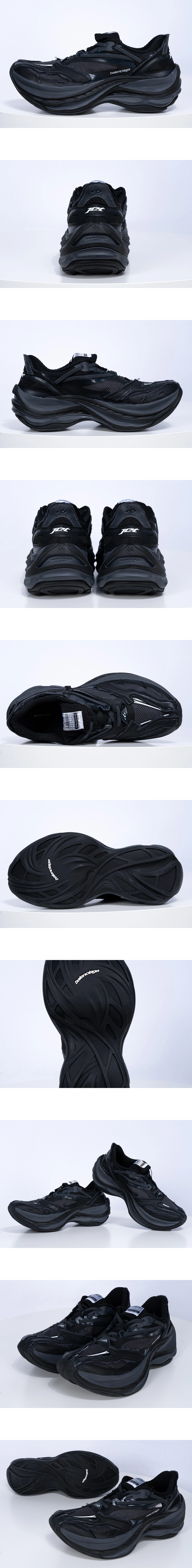 [BALENCIAGA ] 발렌시아가 Jet 스니커즈 블랙 872640WMRTN1000(AB)