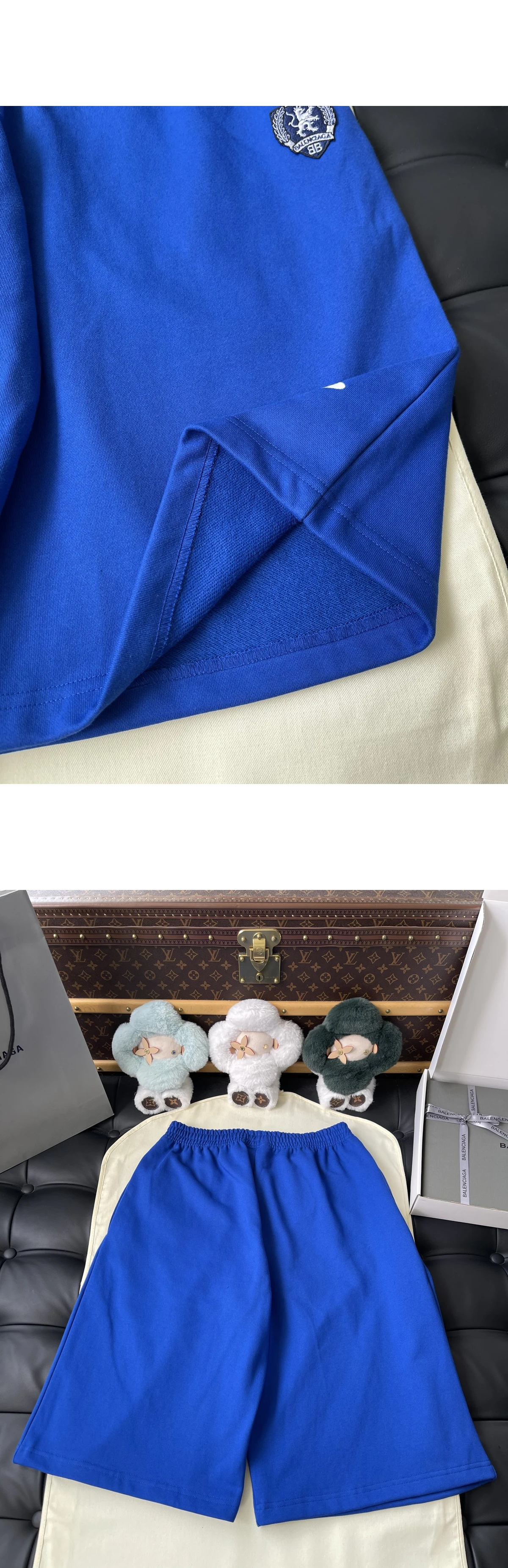 [BALENCIAGA] 발렌시아가 3B 풋볼 라지 쇼츠