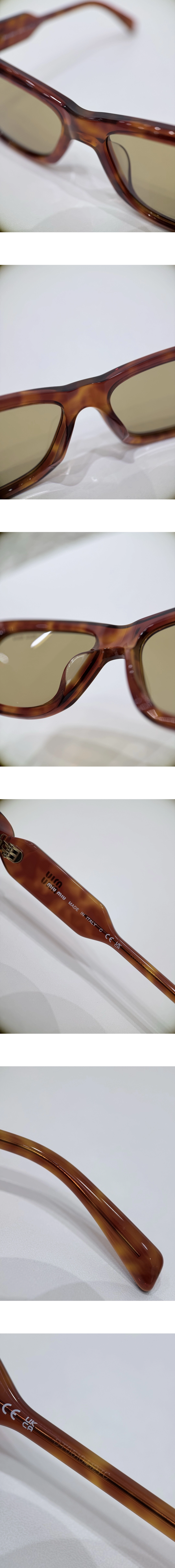 [MIU MIU] 미우미우 렉탱귤러 선글라스 0MU B12S